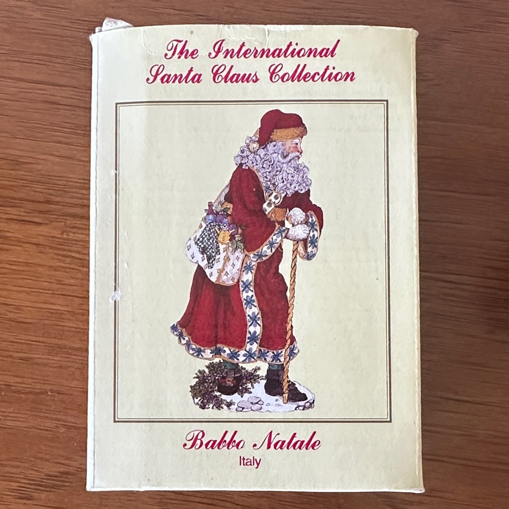 Babbo Natale Santa Claus Figurine-The International Santa Claus Collection - Picture 2 of 9